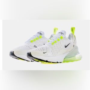 Nike AirMax 270s : neon yellow and white : Womens size 10